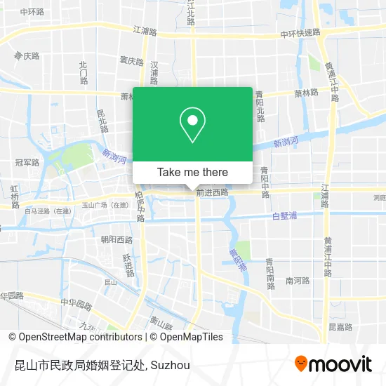 昆山市民政局婚姻登记处 map
