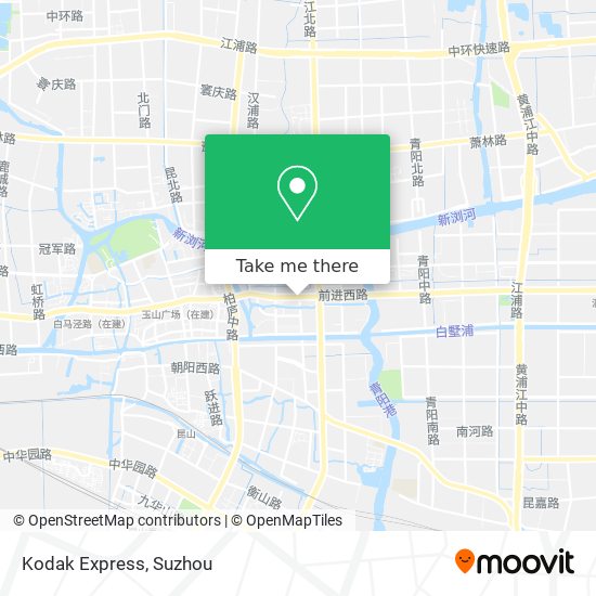 Kodak Express map