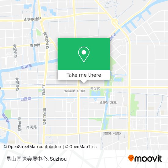 昆山国際会展中心 map