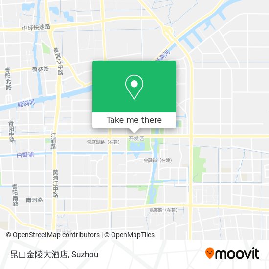 昆山金陵大酒店 map