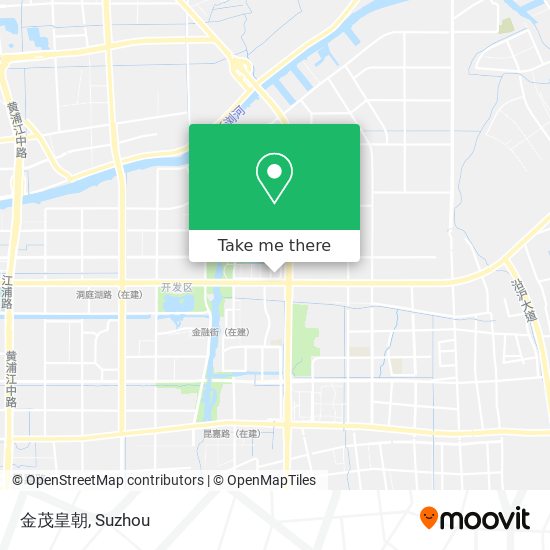 金茂皇朝 map