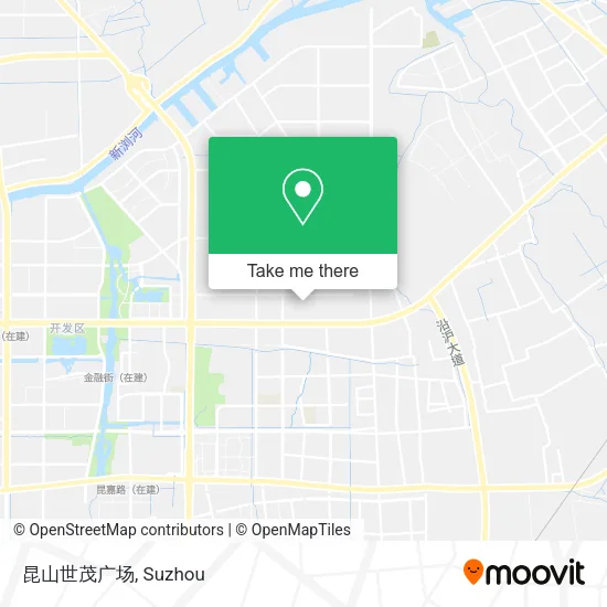 昆山世茂广场 map