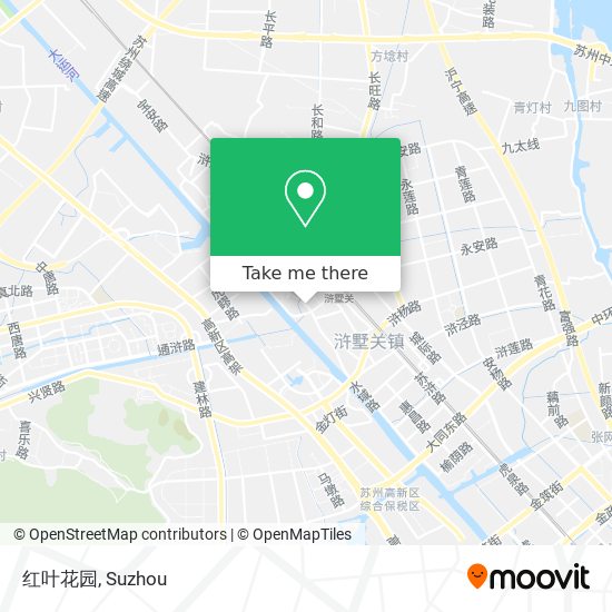 红叶花园 map