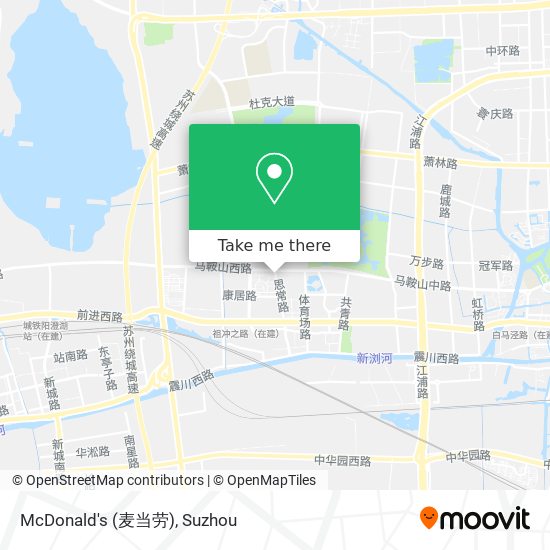 McDonald's (麦当劳) map