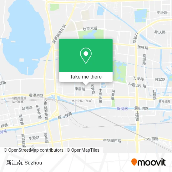 新江南 map