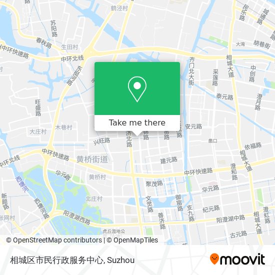 相城区市民行政服务中心 map