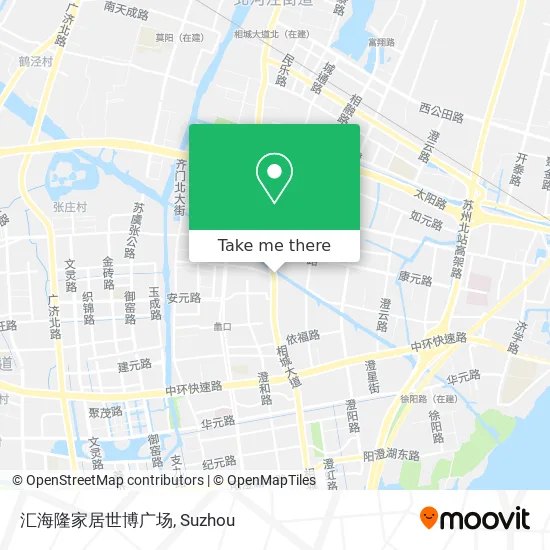 汇海隆家居世博广场 map