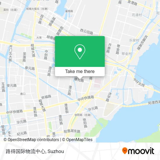 路得国际物流中心 map