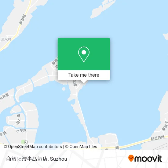 商旅阳澄半岛酒店 map