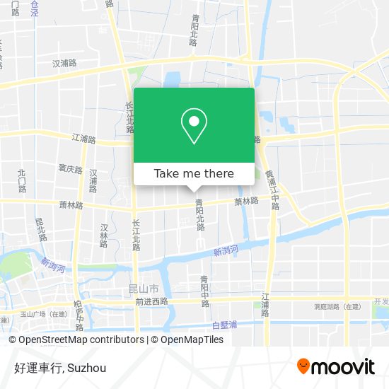 好運車行 map
