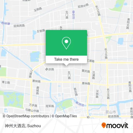 神州大酒店 map