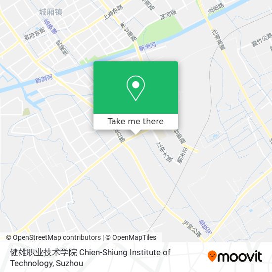 健雄职业技术学院 Chien-Shiung Institute of Technology map