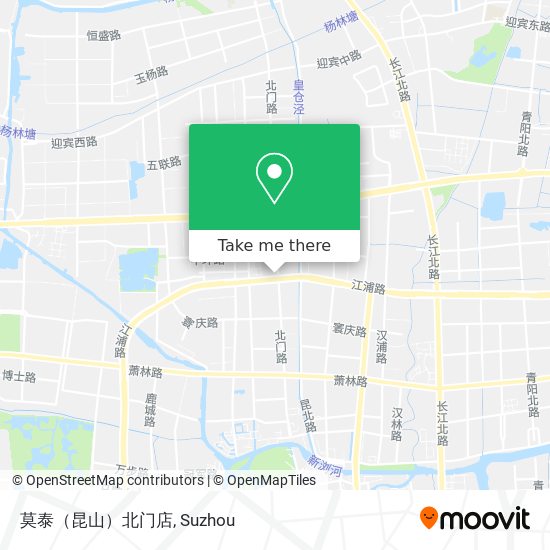 莫泰（昆山）北门店 map