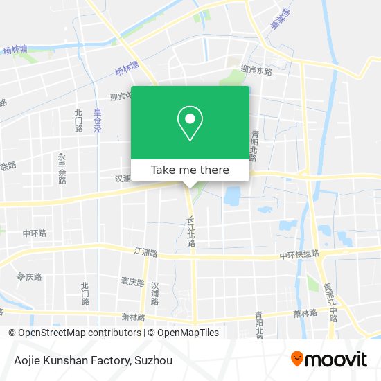 Aojie Kunshan Factory map