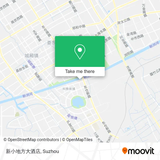 新小地方大酒店 map
