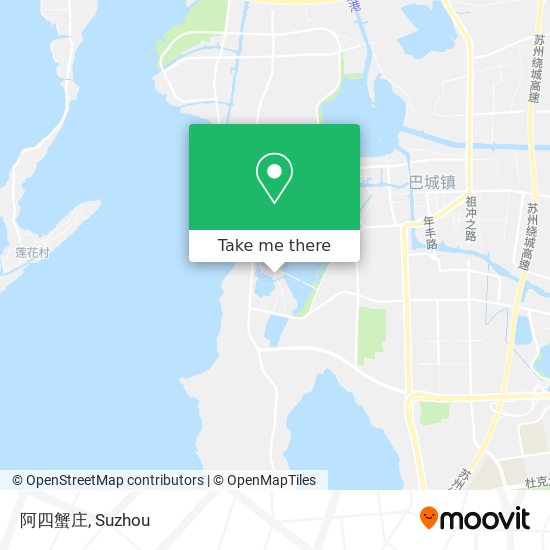 阿四蟹庄 map