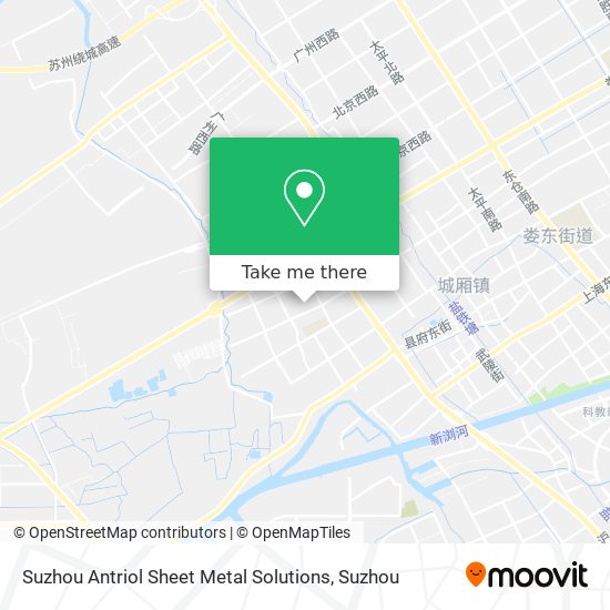 Suzhou Antriol Sheet Metal Solutions map