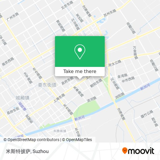 米斯特披萨 map