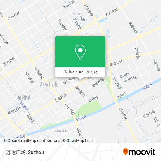 万达广场 map