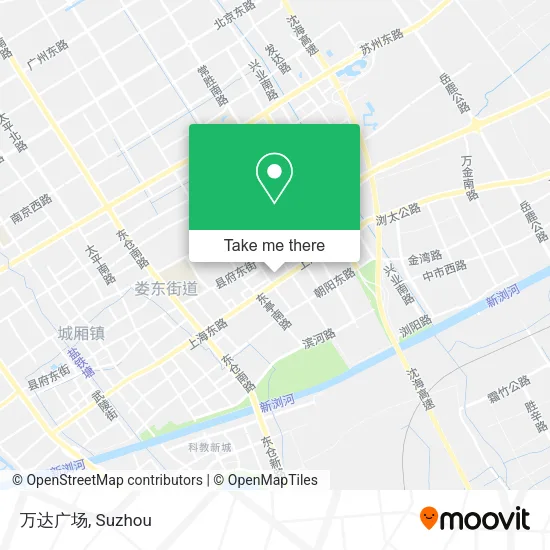 万达广场 map