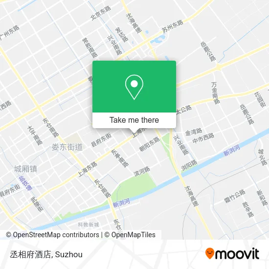 丞相府酒店 map