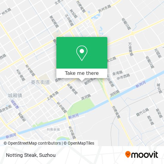 Notting Steak map