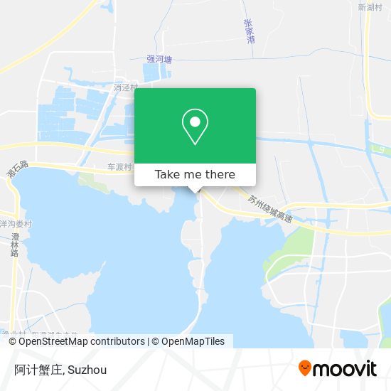 阿计蟹庄 map