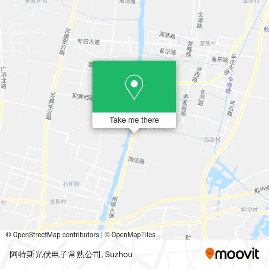 阿特斯光伏电子常熟公司 map