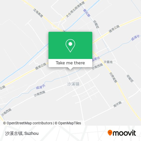 沙溪古镇 map