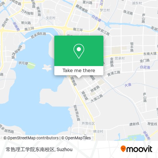 常熟理工学院东南校区 map