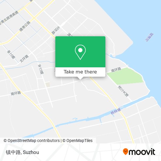 镇中路 map