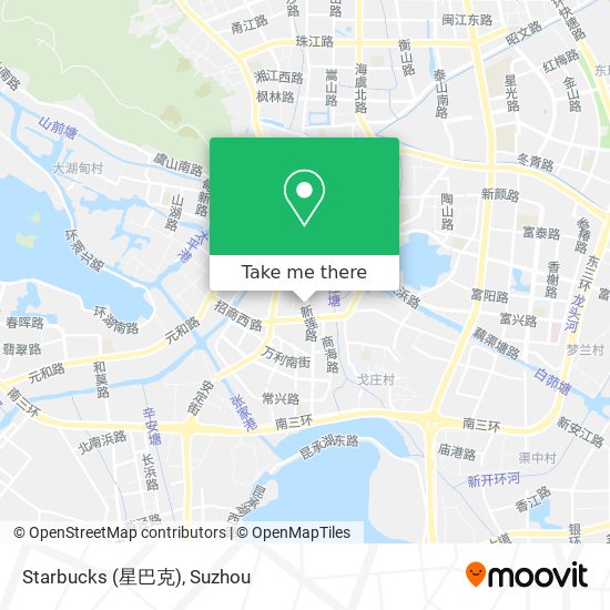Starbucks (星巴克) map