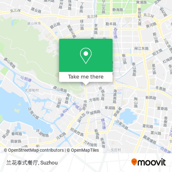 兰花泰式餐厅 map