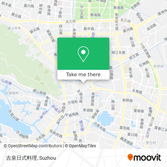 吉泉日式料理 map
