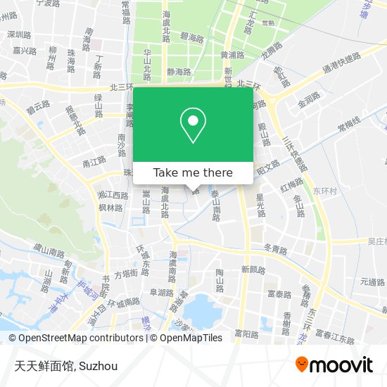 天天鲜面馆 map
