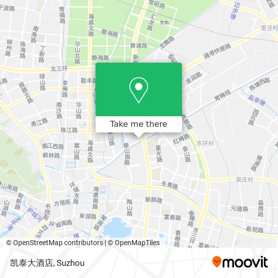 凯泰大酒店 map