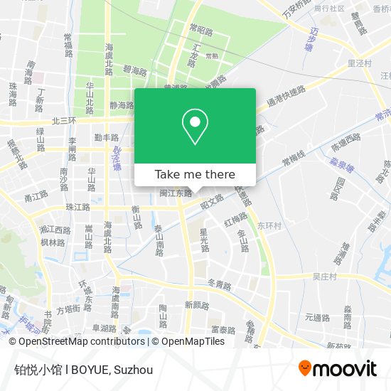 铂悦小馆 l BOYUE map