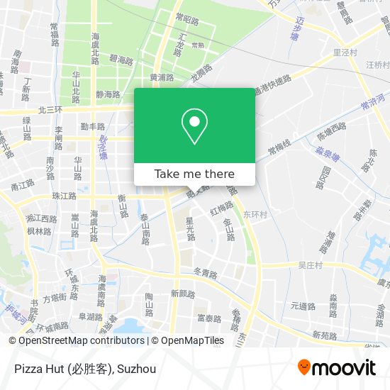Pizza Hut (必胜客) map
