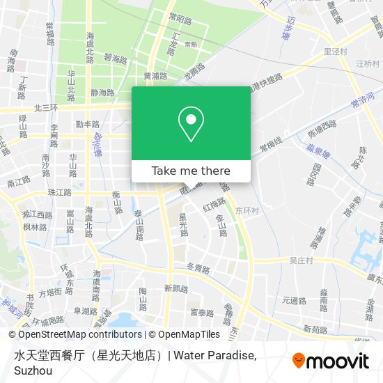 水天堂西餐厅（星光天地店）| Water Paradise map