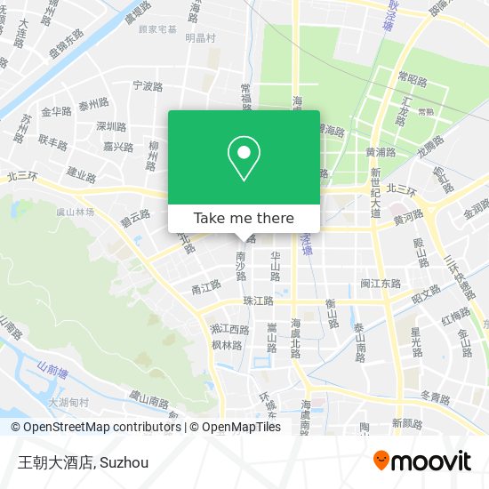 王朝大酒店 map