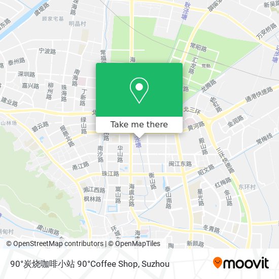 90°炭烧咖啡小站 90°Coffee Shop map