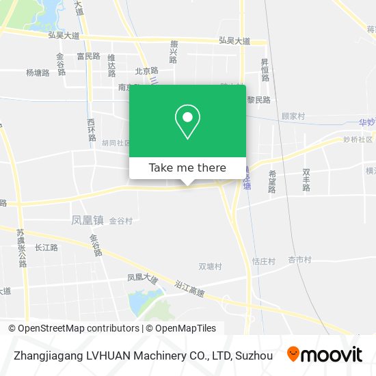 Zhangjiagang LVHUAN Machinery CO., LTD map