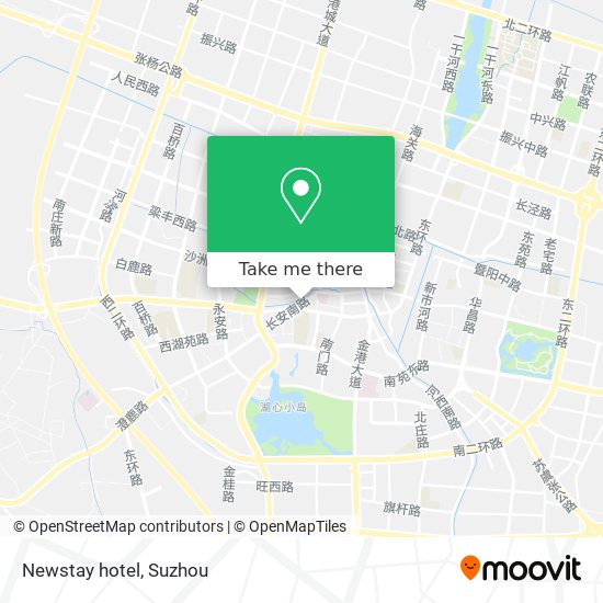 Newstay hotel map