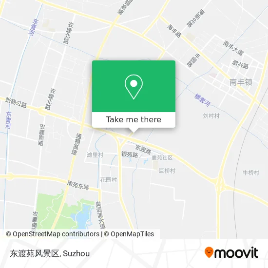 东渡苑风景区 map