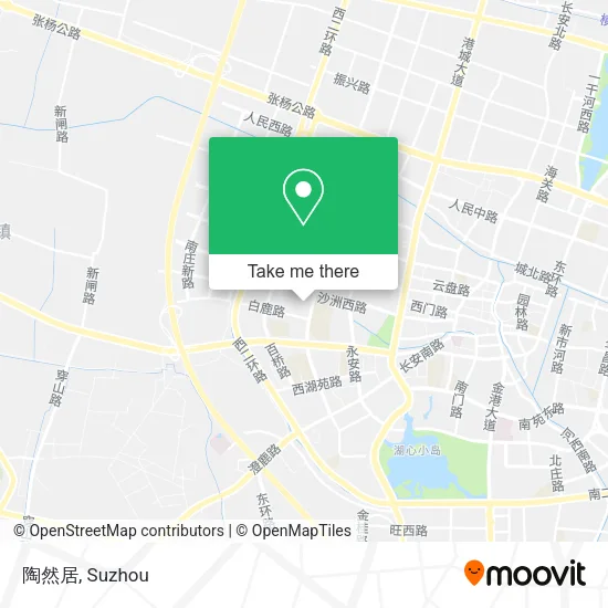 陶然居 map
