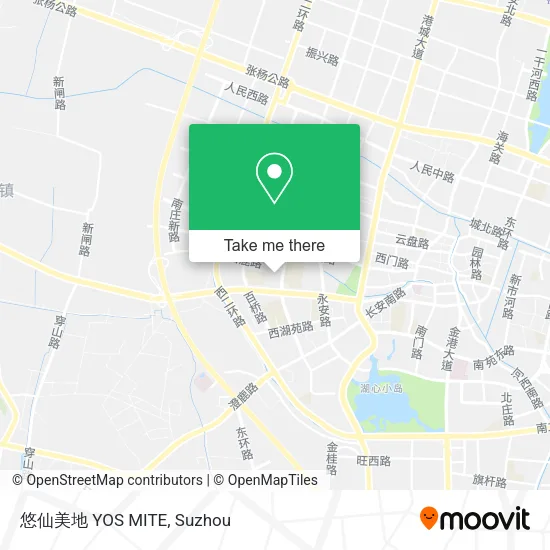 悠仙美地 YOS MITE map