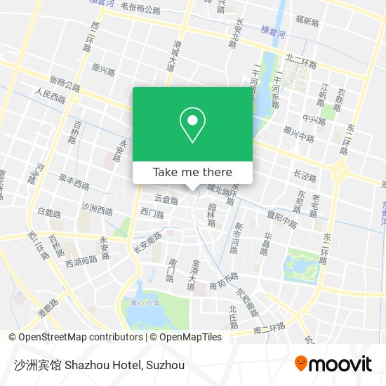 沙洲宾馆 Shazhou Hotel map