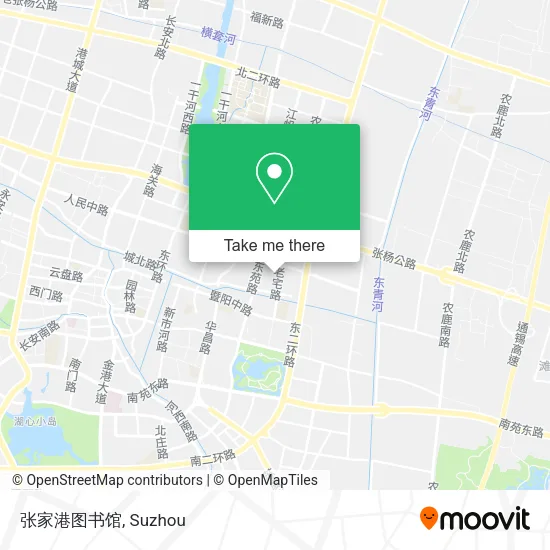 张家港图书馆 map