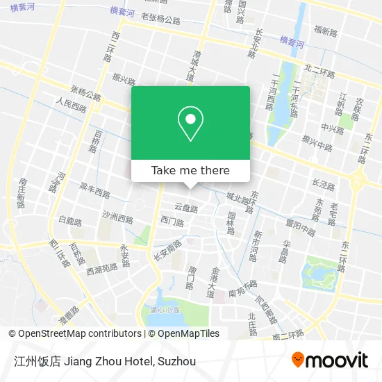 江州饭店 Jiang Zhou Hotel map
