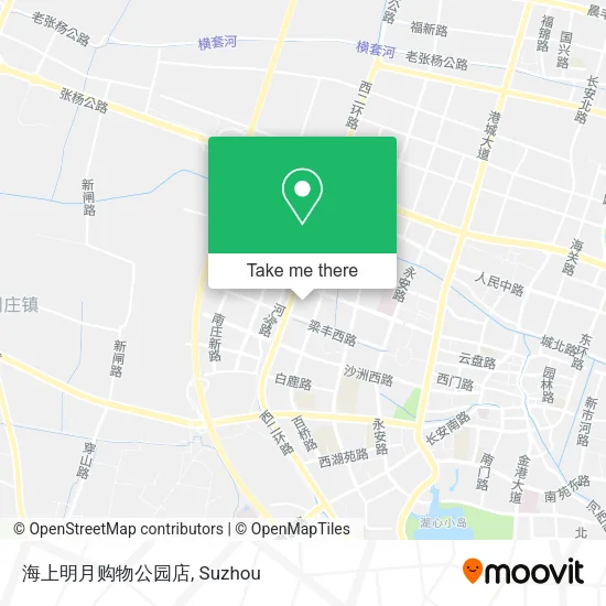 海上明月购物公园店 map